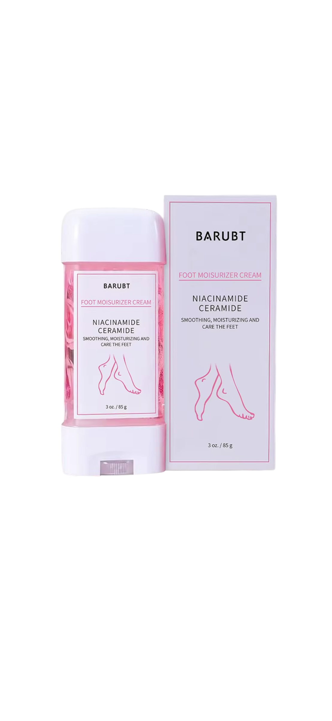 Gel hydratant, rafraîchissant pour les pieds